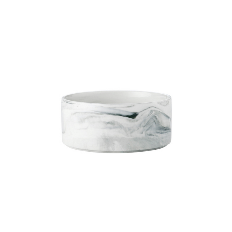 Marble Bowl with Stand - Bowl, ceramic bowl, serving bowls, noodle bowl, salad bowls, bowl for snacks, snack bowl sets | Bowls for dining table & home decor