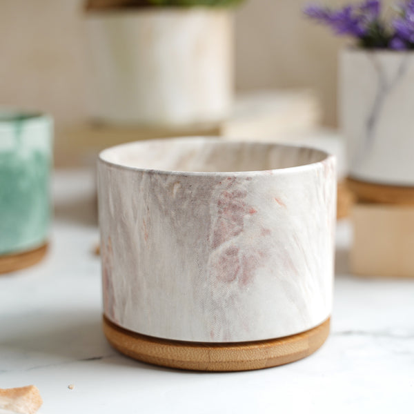 Marble Plant Pot - Plant pot and plant stands | Room decor items