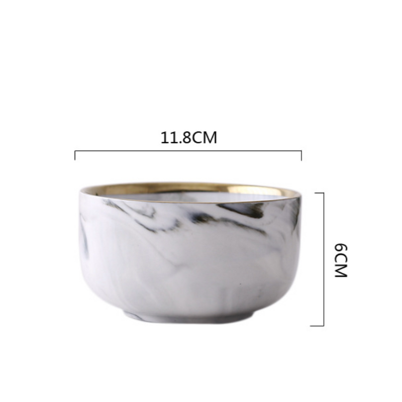 Marble Bowls - Bowl, ceramic bowl, serving bowls, noodle bowl, salad bowls, bowl for snacks, large serving bowl | Bowls for dining table & home decor