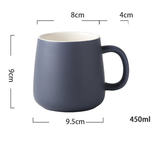 Matte Finish Cup- Mug for coffee, tea mug, cappuccino mug | Cups and Mugs for Coffee Table & Home Decor