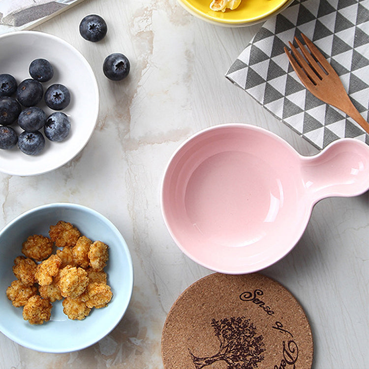 MERRY Round Dish - Bowl, ceramic bowl, dip bowls, chutney bowl, dip bowls ceramic | Bowls for dining table & home decor 