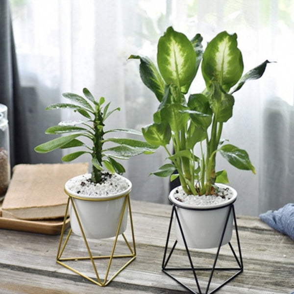 Metal Planter - Plant pot and plant stands | Room decor items