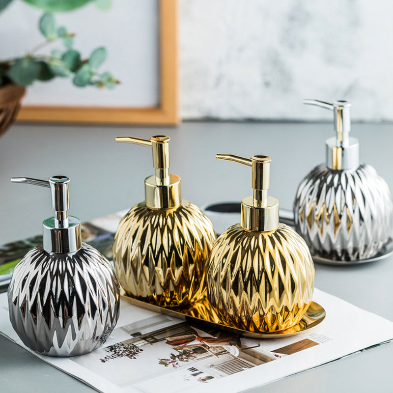 Metallic Soap Dispenser