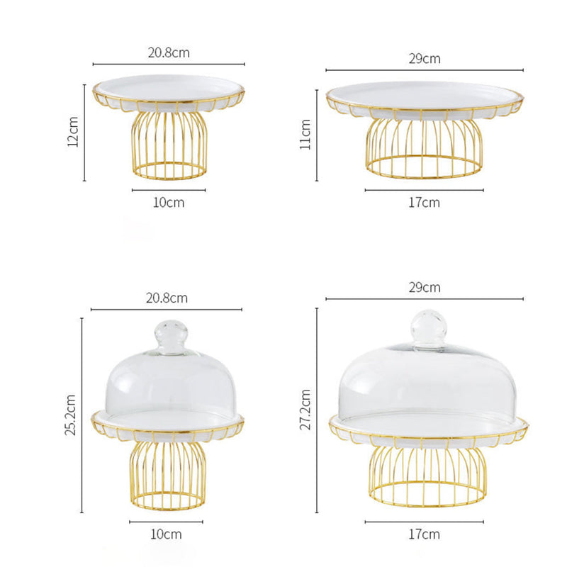 Metallic Cake Stand