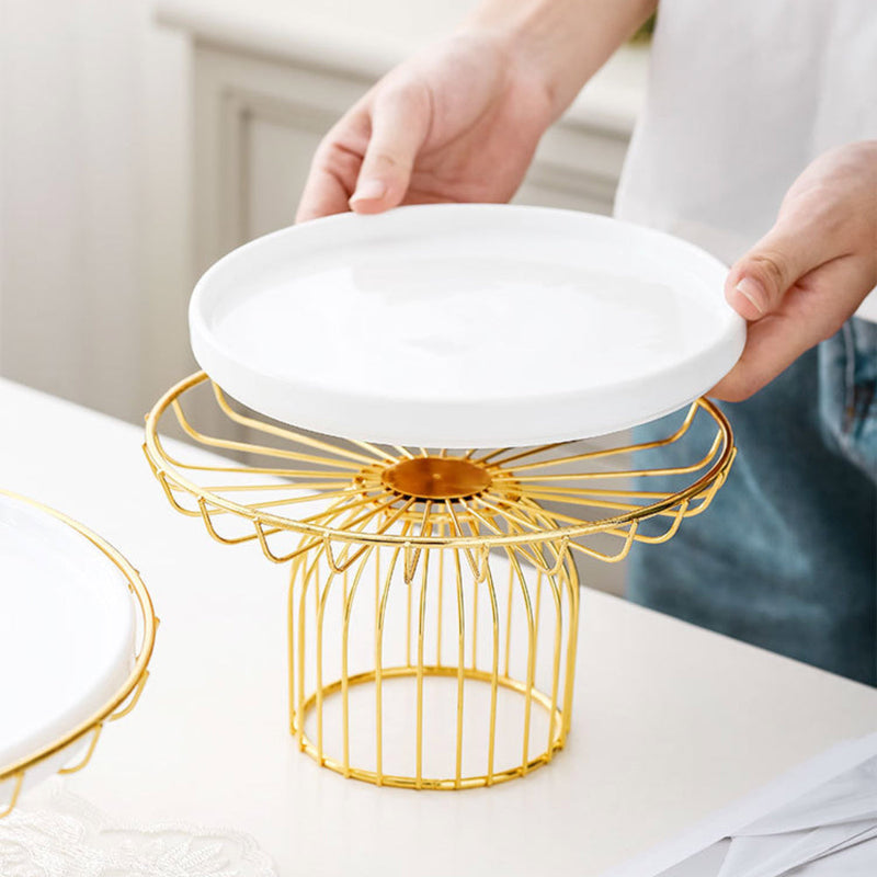 Metallic Cake Stand