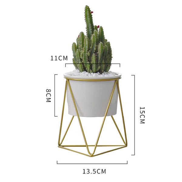 Metal Planter - Plant pot and plant stands | Room decor items