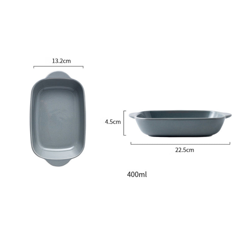 Microwave Oven Baking Dish Grey 8.5 Inch - Baking Dish