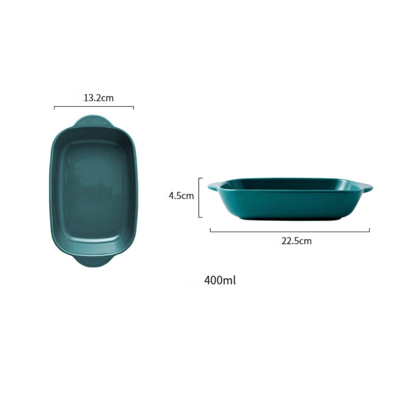 Microwave Oven Baking Dish Green 8.5 Inch - Baking Dish