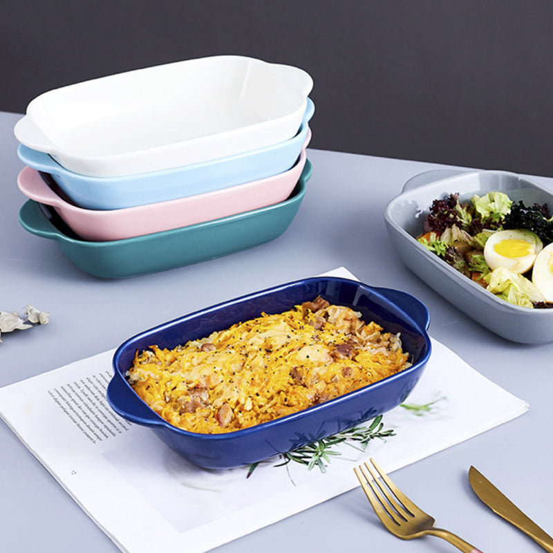 Microwave Oven Baking Dish Green 8.5 Inch - Baking Dish