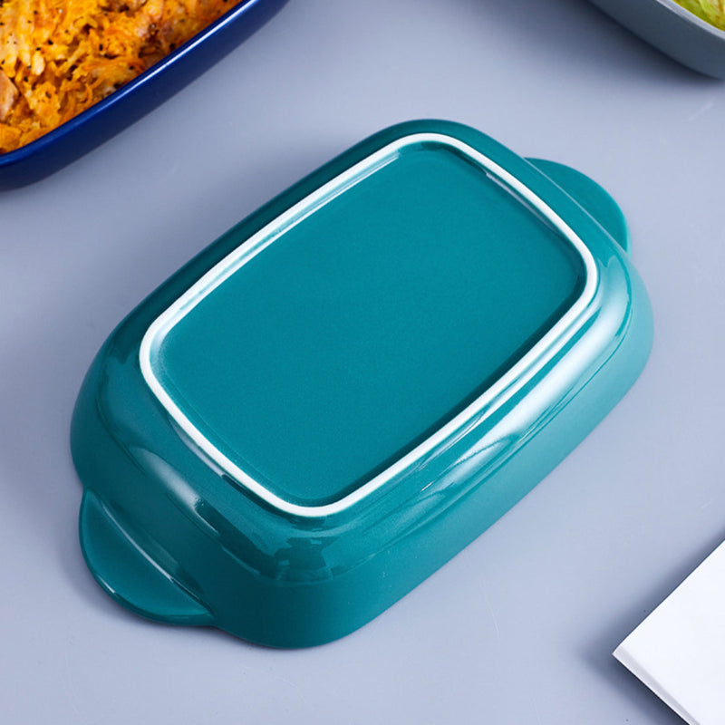 Microwave Oven Baking Dish Green 8.5 Inch - Baking Dish