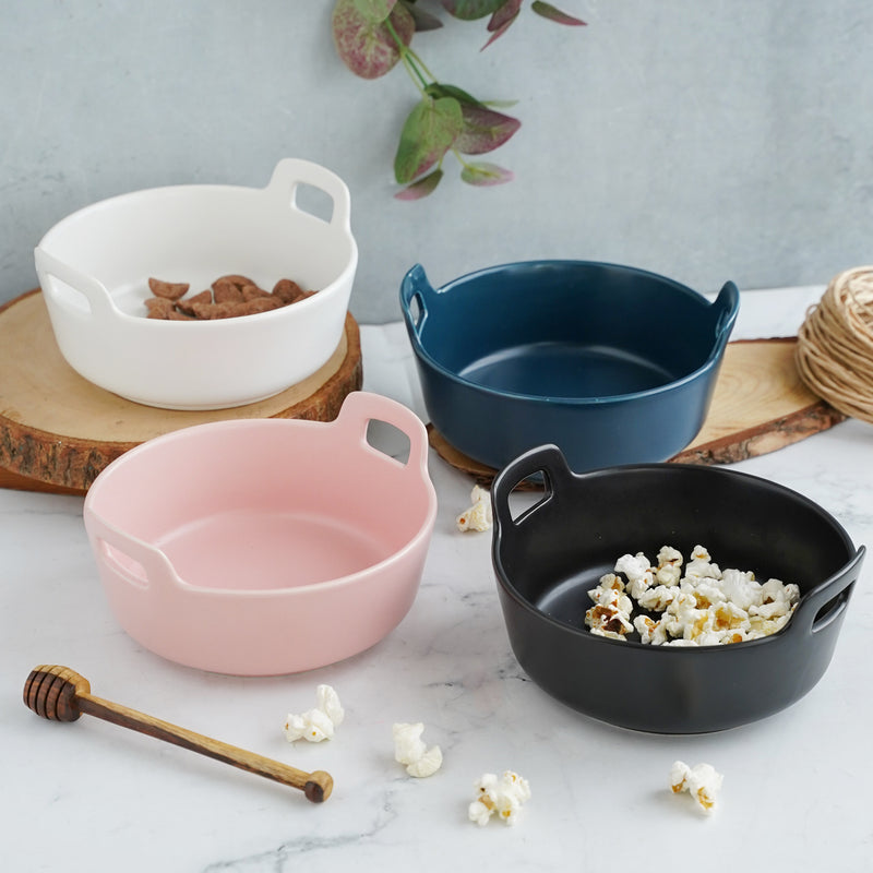 Microwave Proof Bowl - Bowl, ceramic bowl, serving bowls, noodle bowl, salad bowls, bowl for snacks, baking bowls, large serving bowl, bowl with handle | Bowls for dining table & home decor
