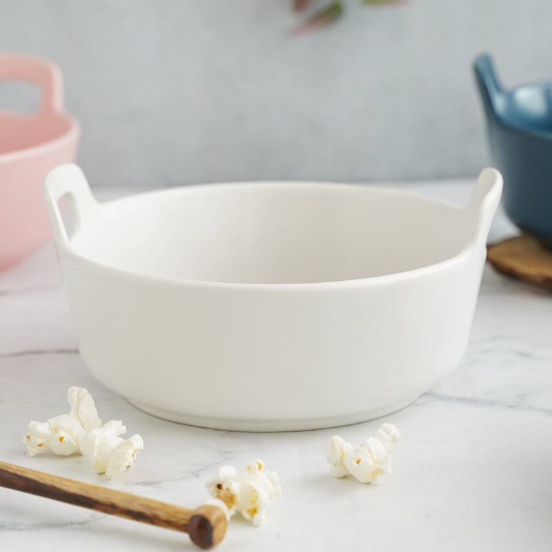 Microwave Proof Bowl - Bowl, ceramic bowl, serving bowls, noodle bowl, salad bowls, bowl for snacks, baking bowls, large serving bowl, bowl with handle | Bowls for dining table & home decor