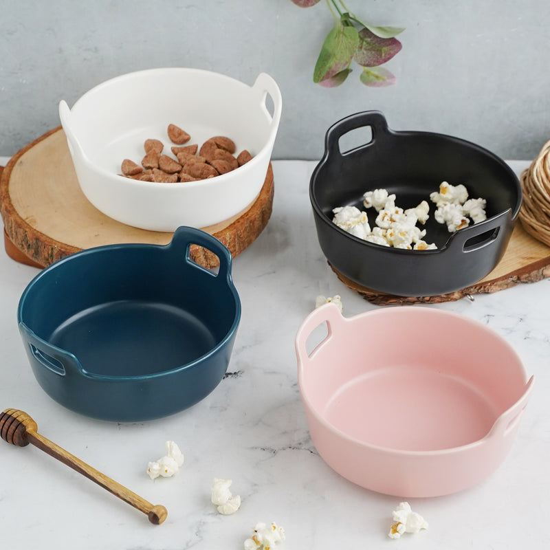Microwave Proof Bowl - Bowl, ceramic bowl, serving bowls, noodle bowl, salad bowls, bowl for snacks, baking bowls, large serving bowl, bowl with handle | Bowls for dining table & home decor