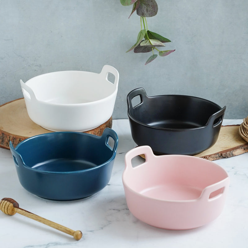 Microwave Proof Bowl - Bowl, ceramic bowl, serving bowls, noodle bowl, salad bowls, bowl for snacks, baking bowls, large serving bowl, bowl with handle | Bowls for dining table & home decor