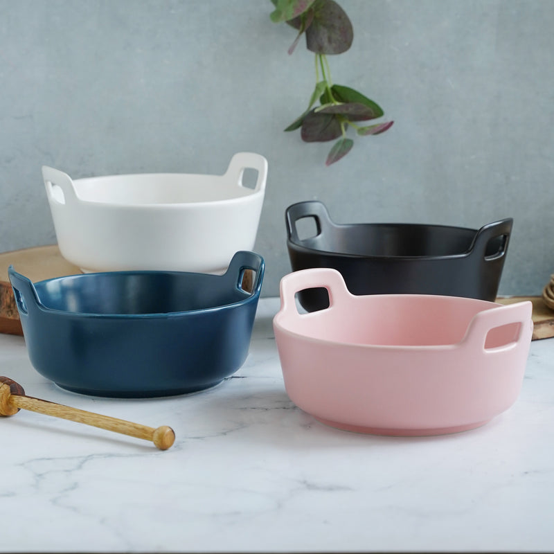 Microwave Proof Bowl - Bowl, ceramic bowl, serving bowls, noodle bowl, salad bowls, bowl for snacks, baking bowls, large serving bowl, bowl with handle | Bowls for dining table & home decor