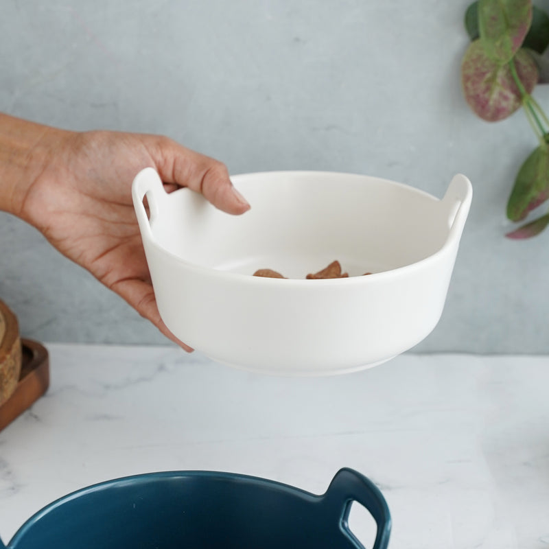 Microwave Proof Bowl - Bowl, ceramic bowl, serving bowls, noodle bowl, salad bowls, bowl for snacks, baking bowls, large serving bowl, bowl with handle | Bowls for dining table & home decor