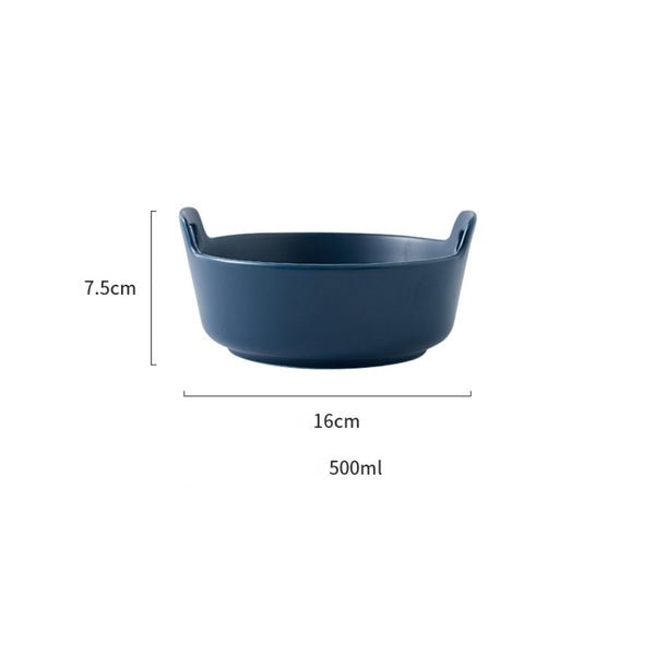 Microwave Proof Bowl - Bowl, ceramic bowl, serving bowls, noodle bowl, salad bowls, bowl for snacks, baking bowls, large serving bowl, bowl with handle | Bowls for dining table & home decor