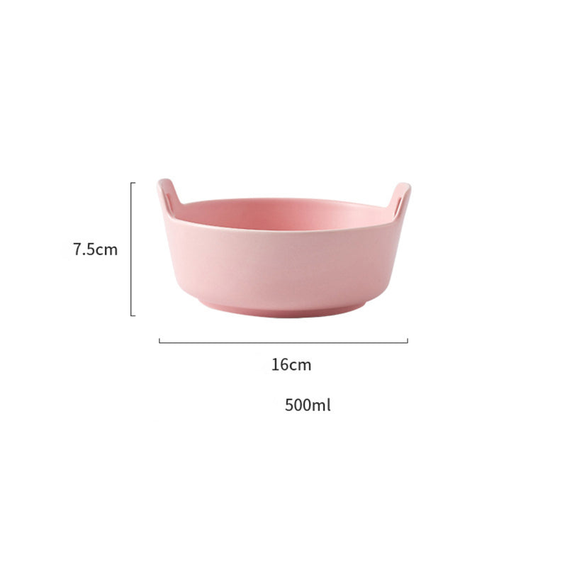 Microwave Proof Bowl - Bowl, ceramic bowl, serving bowls, noodle bowl, salad bowls, bowl for snacks, baking bowls, large serving bowl, bowl with handle | Bowls for dining table & home decor