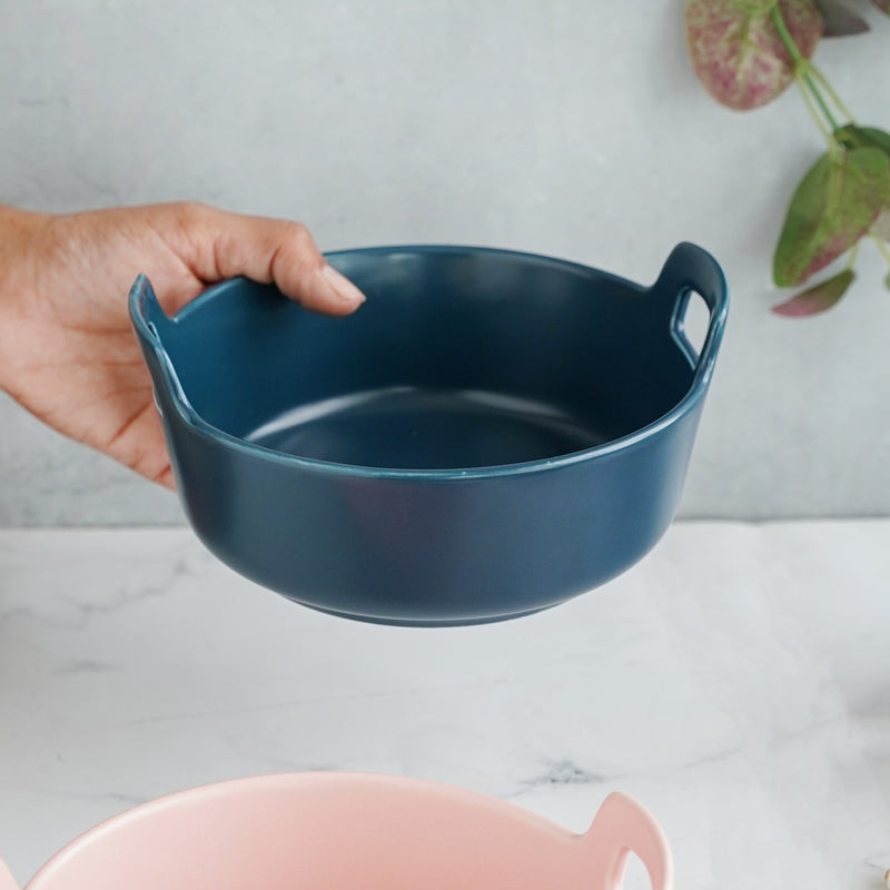 Microwave Proof Bowl - Bowl, ceramic bowl, serving bowls, noodle bowl, salad bowls, bowl for snacks, baking bowls, large serving bowl, bowl with handle | Bowls for dining table & home decor