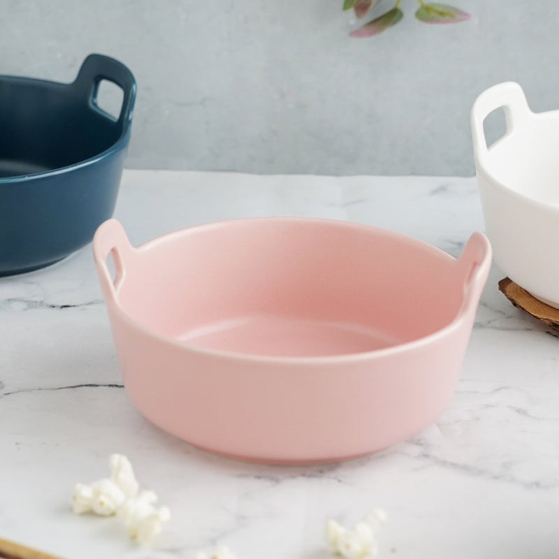 Microwave Proof Bowl - Bowl, ceramic bowl, serving bowls, noodle bowl, salad bowls, bowl for snacks, baking bowls, large serving bowl, bowl with handle | Bowls for dining table & home decor