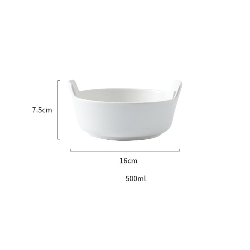 Microwave Proof Bowl - Bowl, ceramic bowl, serving bowls, noodle bowl, salad bowls, bowl for snacks, baking bowls, large serving bowl, bowl with handle | Bowls for dining table & home decor