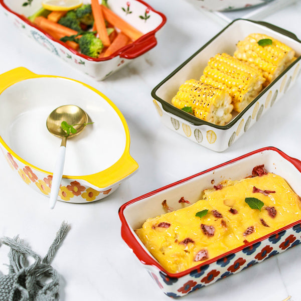 Microwave Trays - Rectangle - Baking Dish