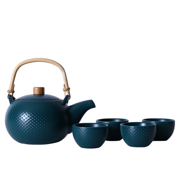 Midnight Green Tea set