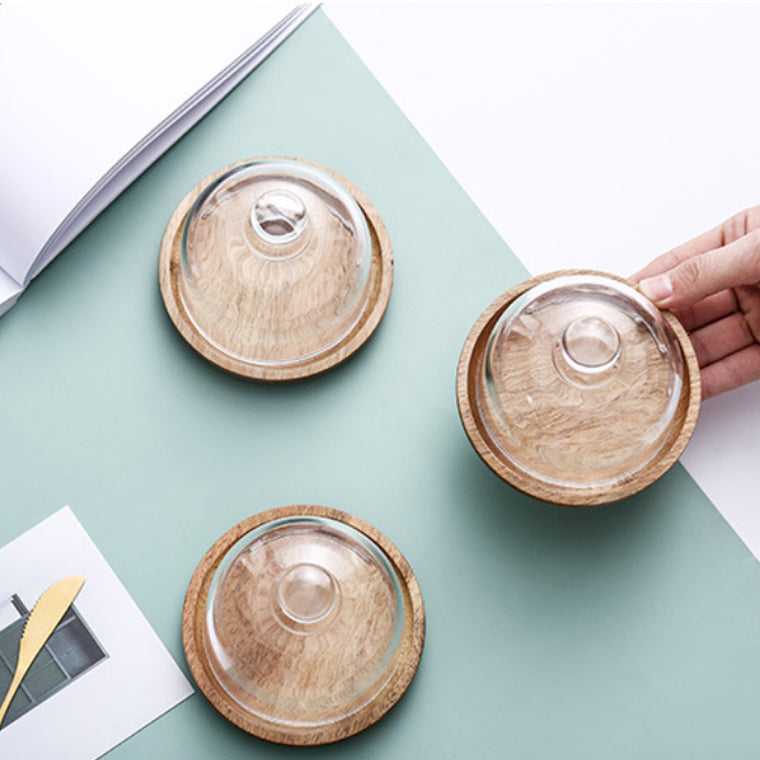 Mini Cake Stand With Dome