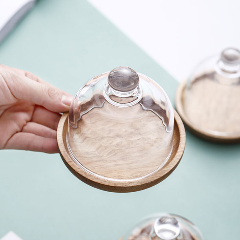 Mini Cake Stand With Dome