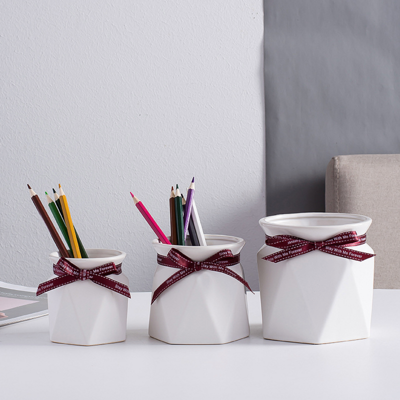 Modern Flower Vase Medium - Flower vase for home decor, office and gifting | Home decoration items