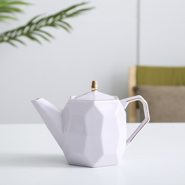 Modern Tea Set Purple - Tea cup set, tea set, teapot set | Tea set for Dining Table & Home Decor