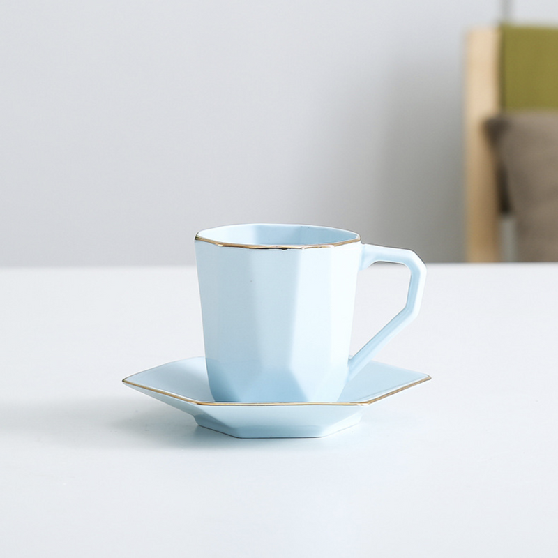 Modern Tea Set Blue - Tea cup set, tea set, teapot set | Tea set for Dining Table & Home Decor