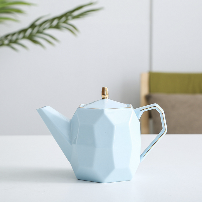 Modern Tea Set Blue - Tea cup set, tea set, teapot set | Tea set for Dining Table & Home Decor