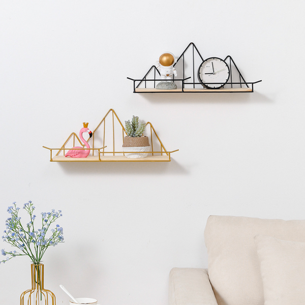 Mountain Shaped Shelf - Wall shelf and floating shelf | Shop wall decoration & home decoration items