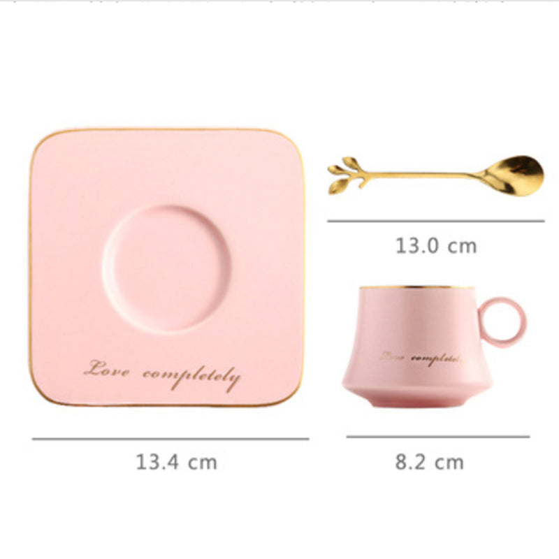 Mug Plate Set- Tea cup, coffee cup, cup for tea | Cups and Mugs for Office Table & Home Decoration