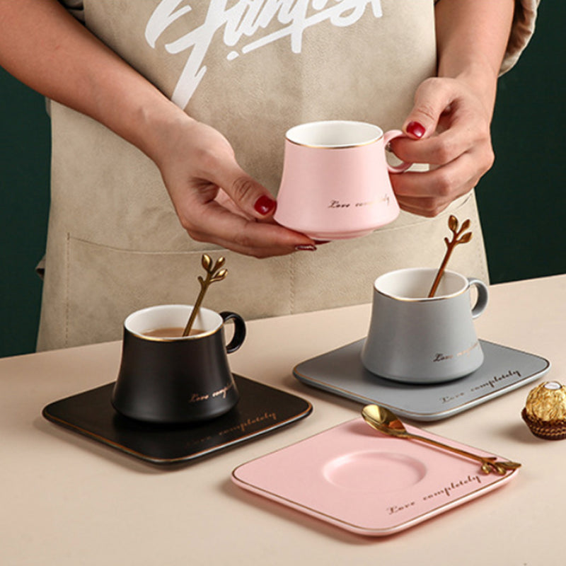 Mug Plate Set- Tea cup, coffee cup, cup for tea | Cups and Mugs for Office Table & Home Decoration