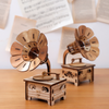 Music Box Gramophone - Showpiece | Home decor item | Room decoration item