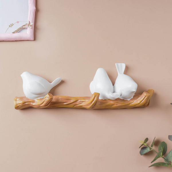 Three Doves Wall Hooks - Wall hook/wall hanger for wall decoration & wall design | Home & room decoration ideas
