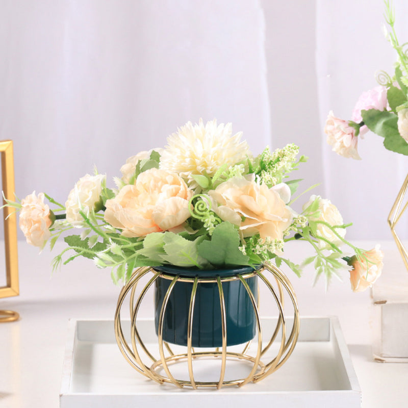 Planter Indoor - Artificial flower | Flower for vase | Home decor item | Room decoration item