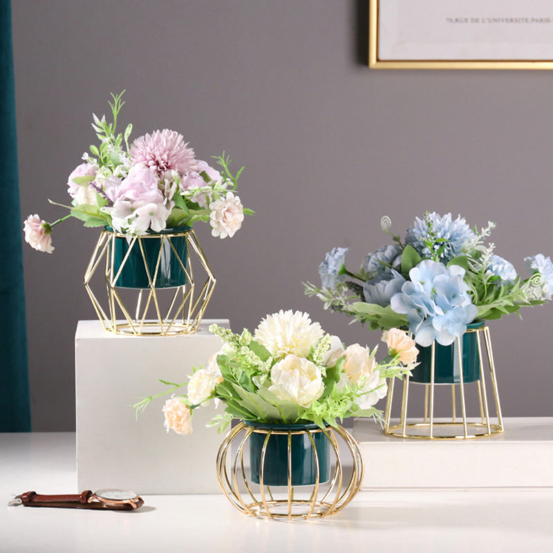 Planter Indoor - Artificial flower | Flower for vase | Home decor item | Room decoration item