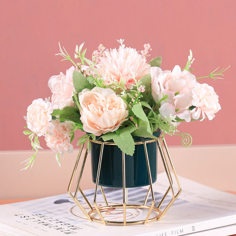 Planter Indoor - Artificial flower | Flower for vase | Home decor item | Room decoration item