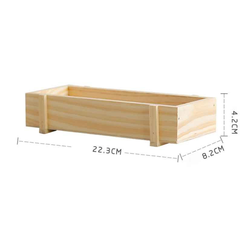 Wooden Plant Holder - Set of 2 - Basket | Crate