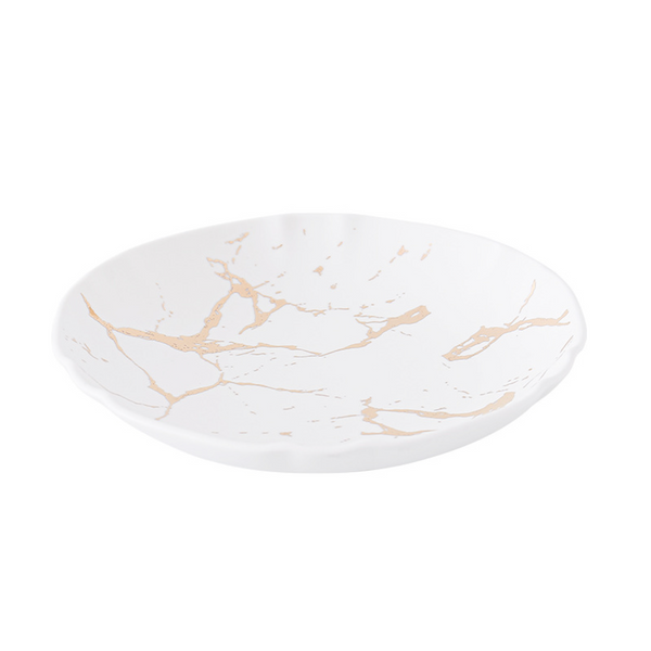 Ceramic Salad Plate - Serving plate, snack plate, dessert plate | Plates for dining & home decor