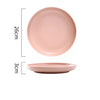 Stoneware Food Plate - Serving plate, rice plate, ceramic dinner plates| Plates for dining table & home decor