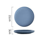 Stoneware Food Plate - Serving plate, rice plate, ceramic dinner plates| Plates for dining table & home decor