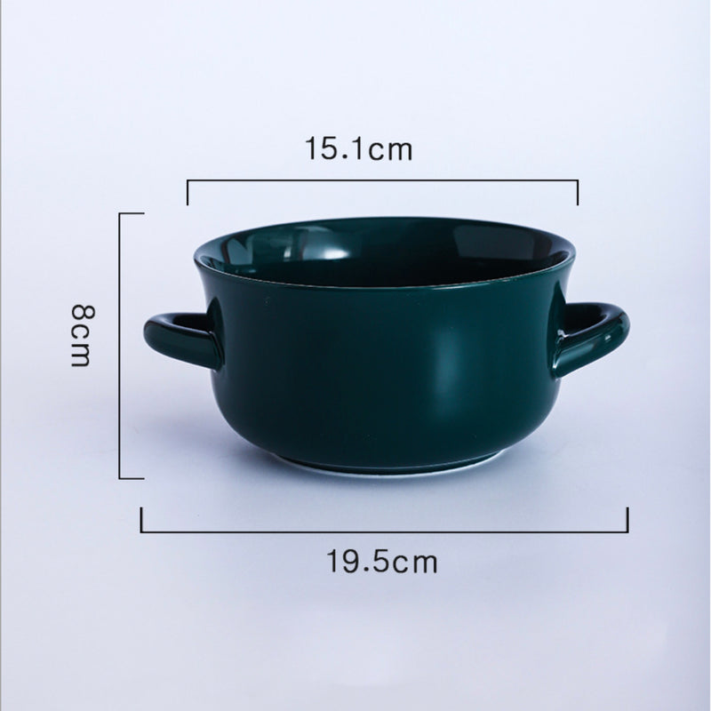 Soup Dish - Bowl, soup bowl, ceramic bowl, snack bowls, curry bowl, popcorn bowls | Bowls for dining table & home decor