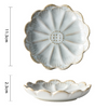 Flower Design Plate - Serving plate, small plate, snacks plates | Plates for dining table & home decor