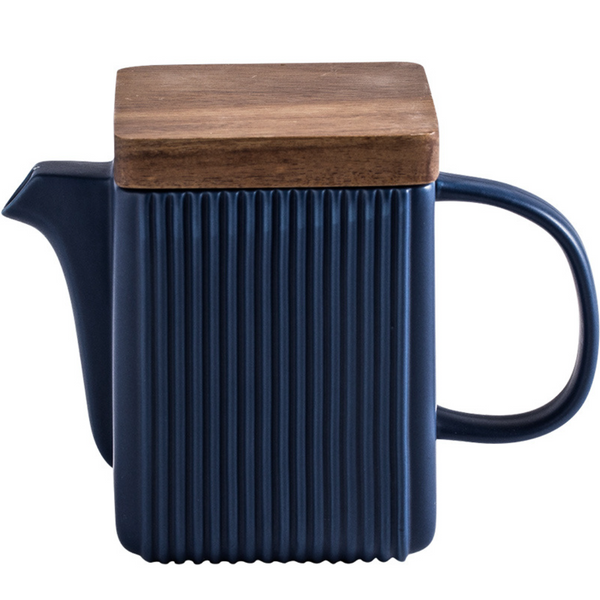 Ceramic Tea Set Blue - Tea cup set, tea set, teapot set | Tea set for Dining Table & Home Decor