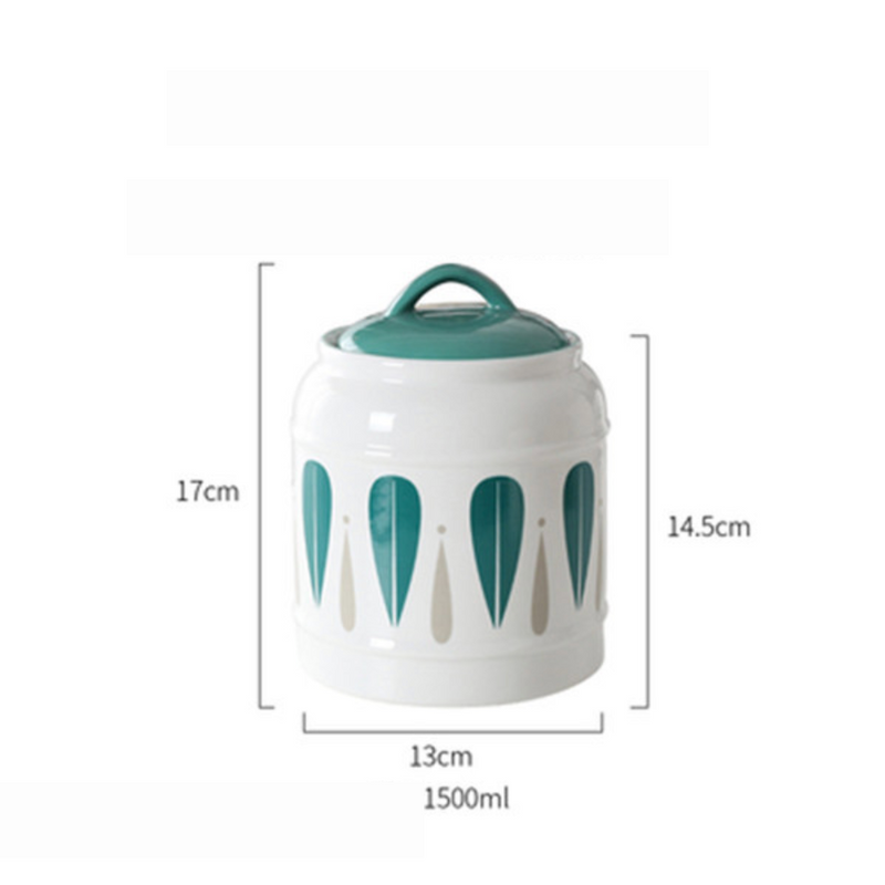 Airtight Jars Green - Jar