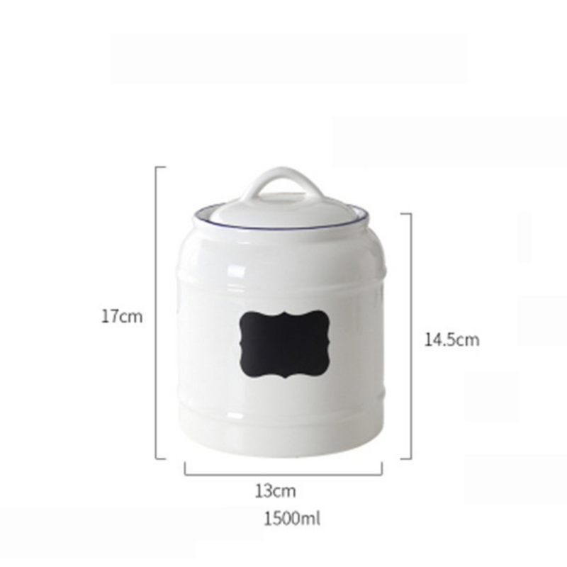 Airtight Jars Black - Jar